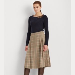 Ralph Lauren plaid skirt